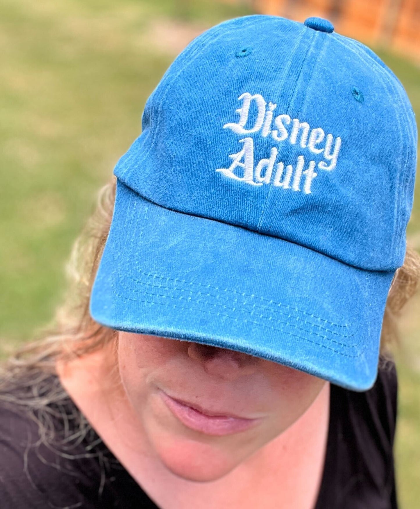 The Perfect Gift Set - SIGNED Disney Adults Book AND Disney Adult Embroidered Baseball Hat