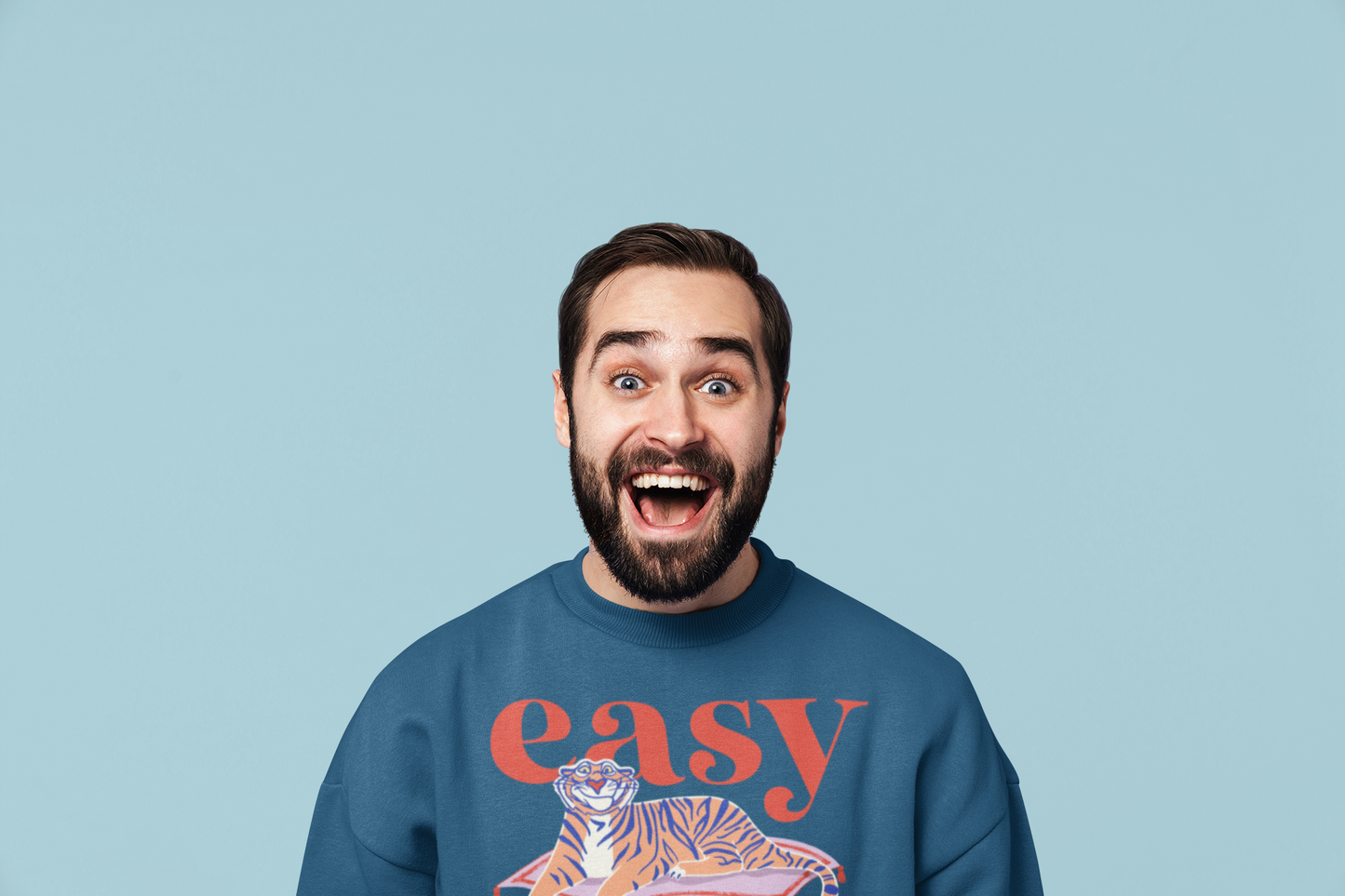 Easy Tiger - Rajah- Adult Crewneck Sweatshirt