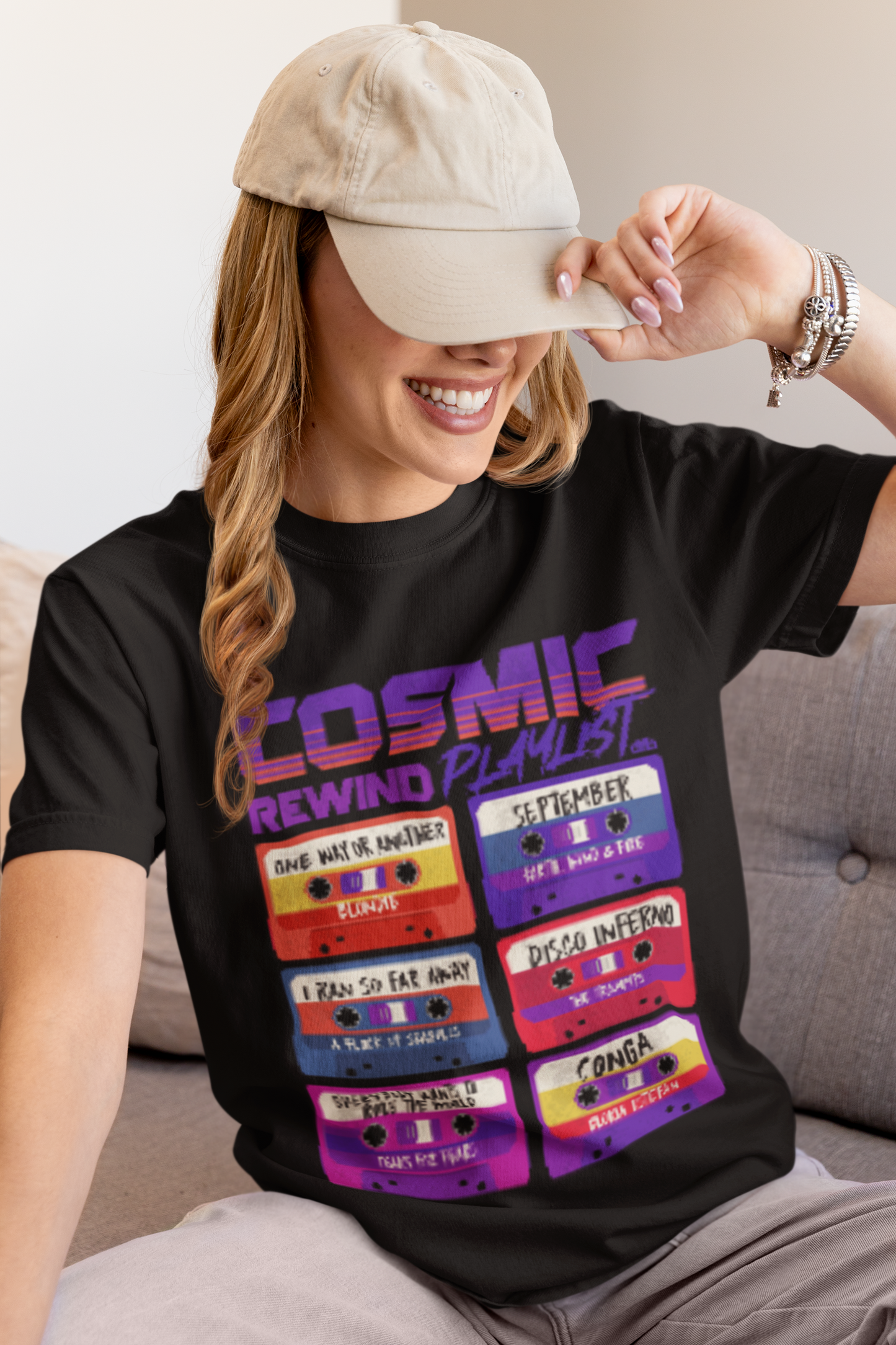 LIMITED EDITION Cosmic Rewind Mixtapes - Adult Tee Shirt