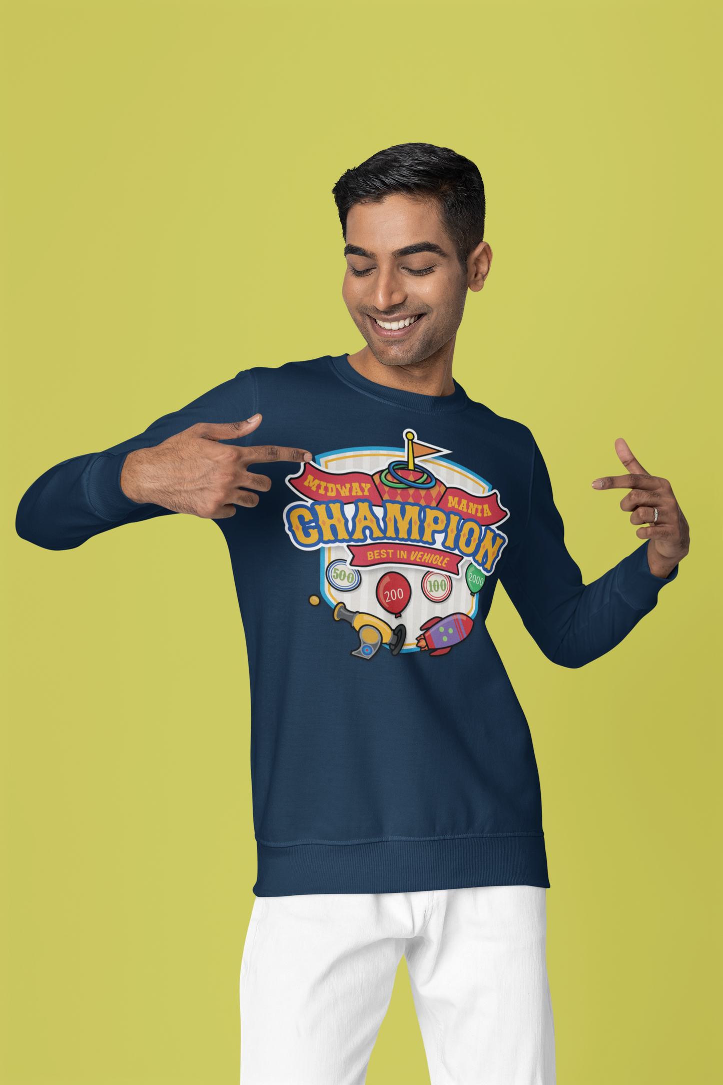 Midway Mania Champion - Adult Crewneck Sweatshirt
