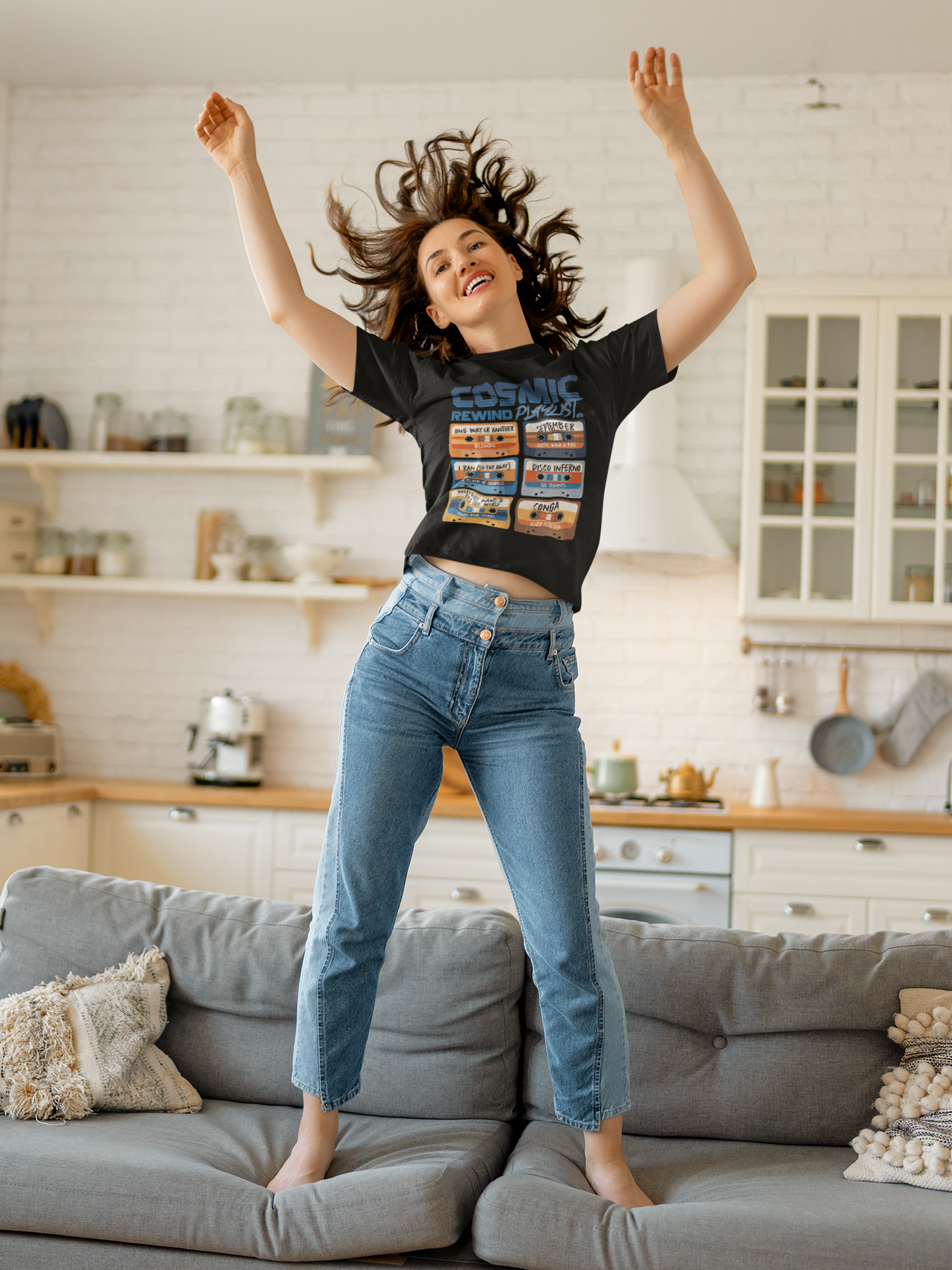 Cosmic Rewind Mixtapes - Adult Tee Shirt
