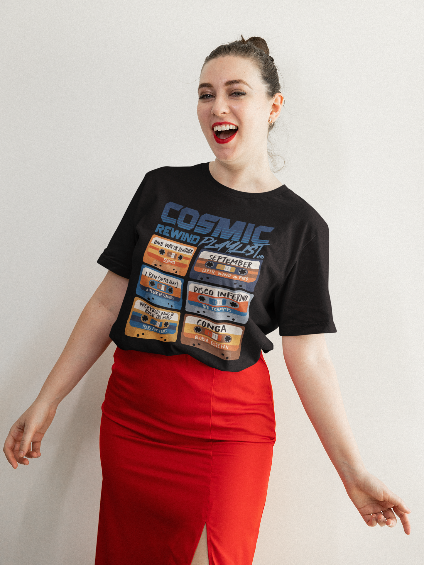 Cosmic Rewind Mixtapes - Adult Tee Shirt