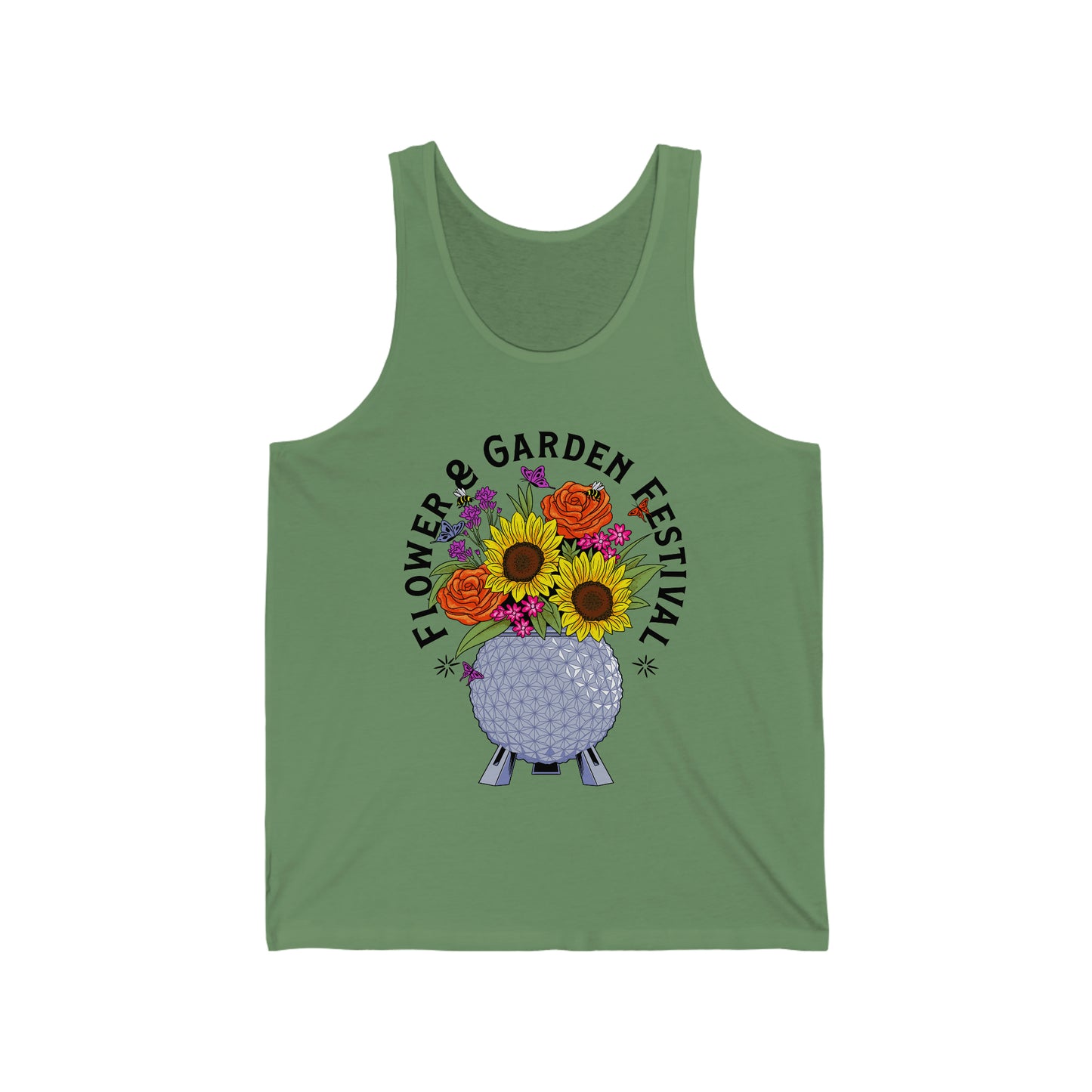 EPCOT Flower & Garden Unisex Tank Top