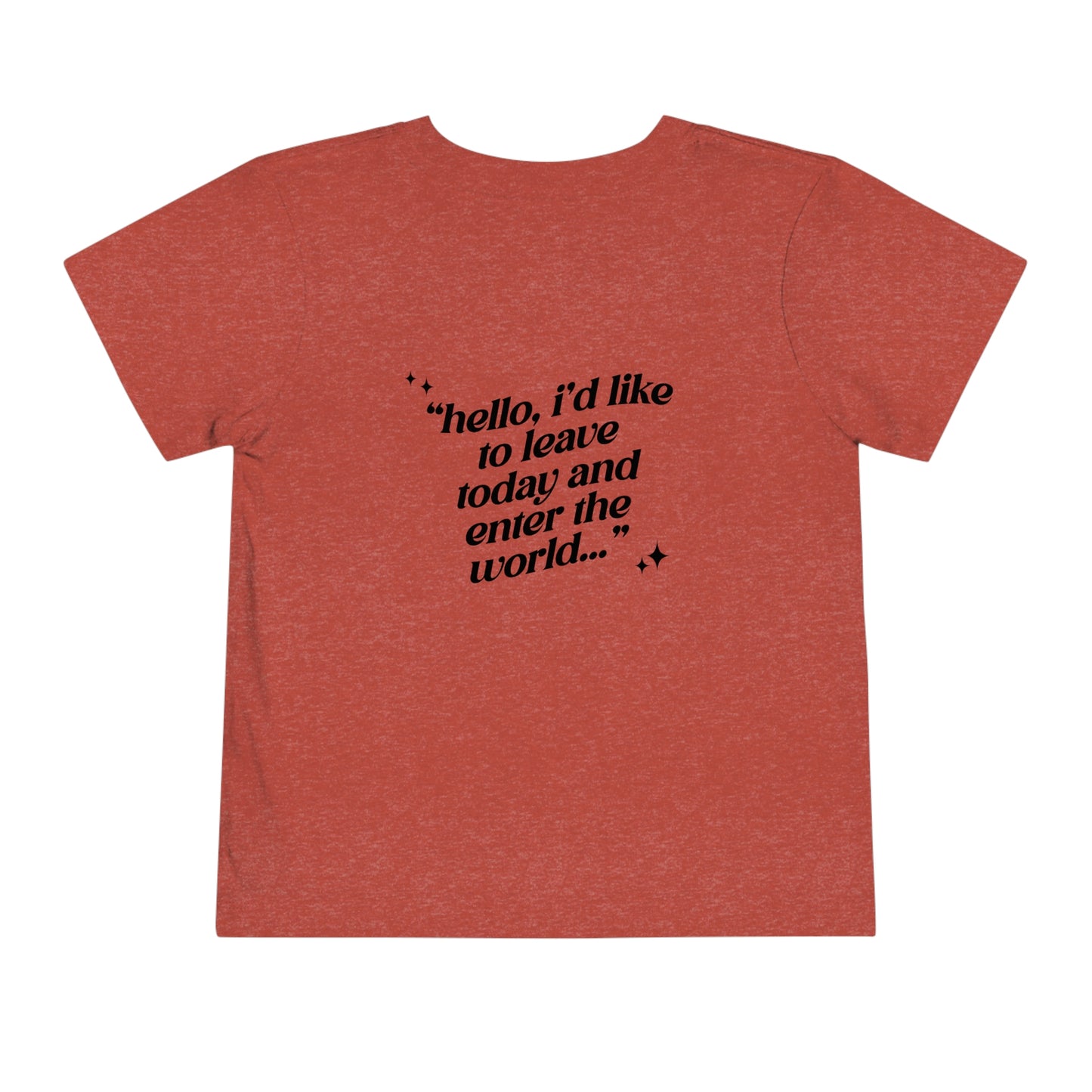 Magic is Calling Double Sided - Toddler Short Sleeve Tee