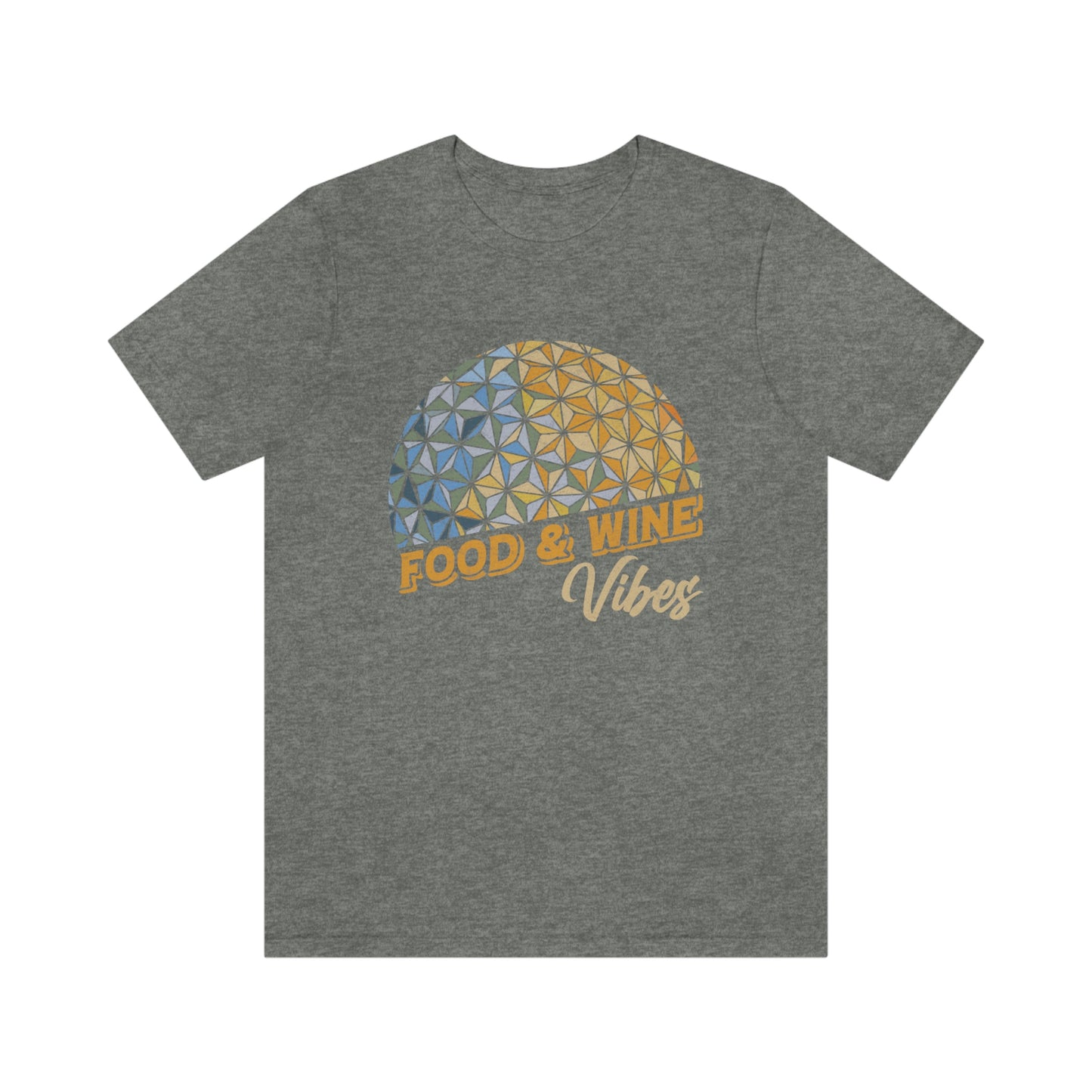 Food & Wine Vibes EPCOT Blue - Adult Unisex Shirt