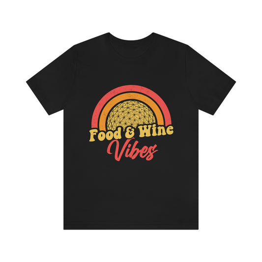 EPCOT Food & Wine Vibes Festival TShirt - Red