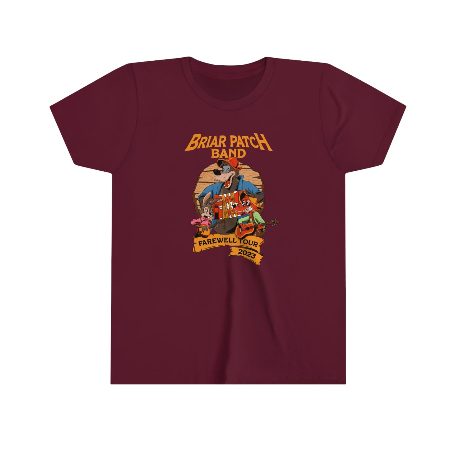 Briar Patch Band Farewell Tour - Youth Short Sleeve Tee Shirt