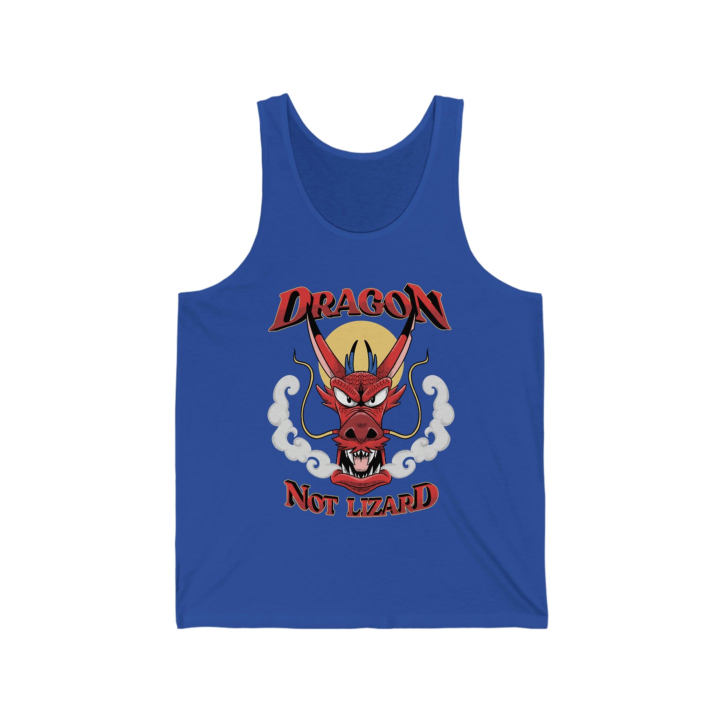 Mushu Mulan Tank Top | Dragon, Not Lizard | Adult Unisex