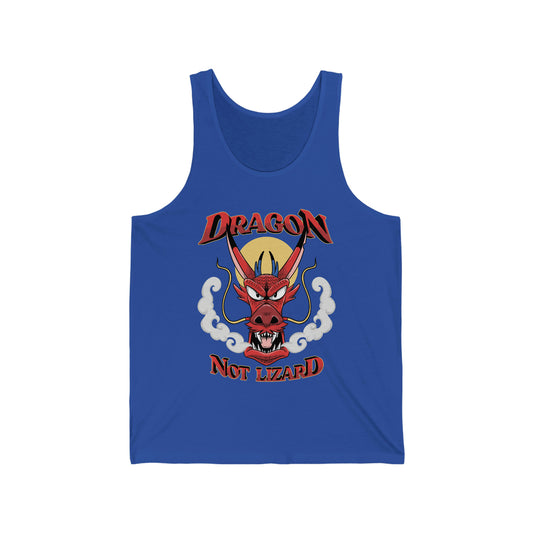 Mushu Mulan Tank Top | Dragon, Not Lizard | Adult Unisex