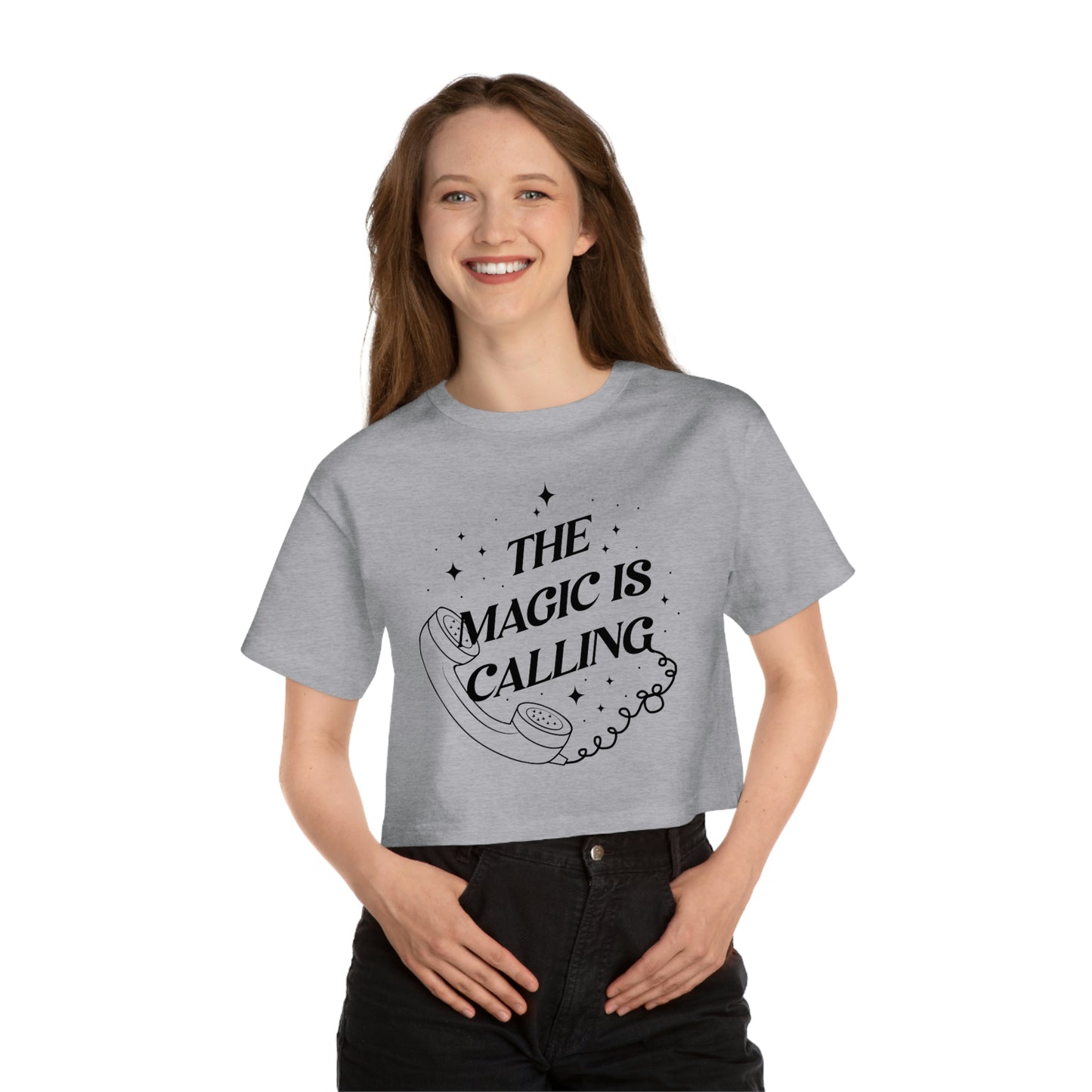 The Magic is Calling Double Sided - Adult Crop Top Shirt
