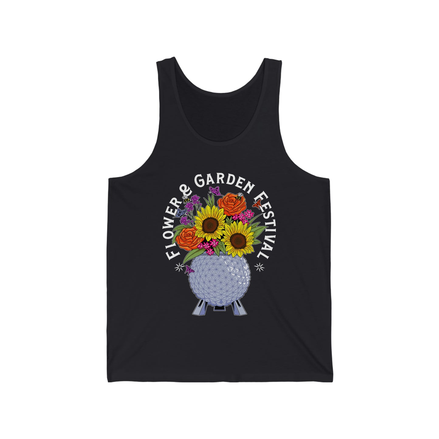 EPCOT Flower & Garden Unisex Tank Top