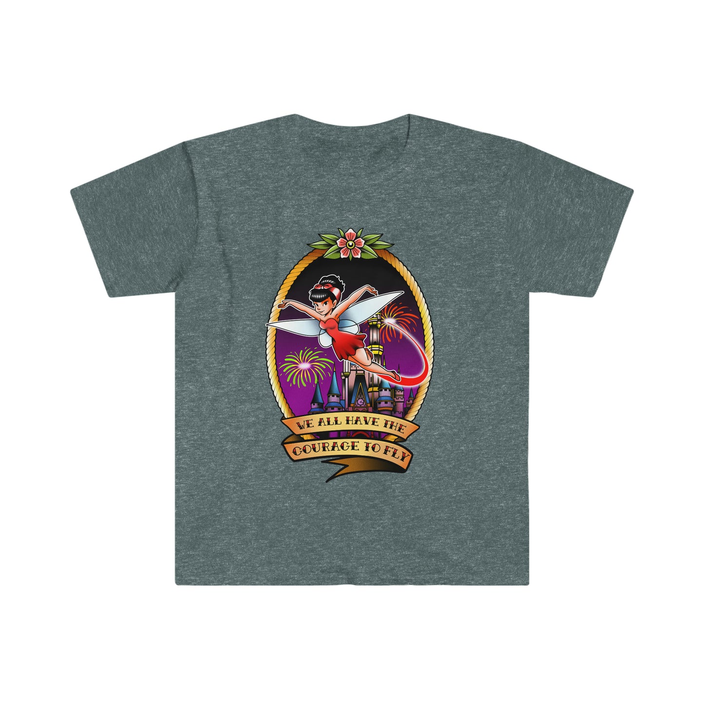 We All Have the Courage to Fly - Adult Unisex TShirt