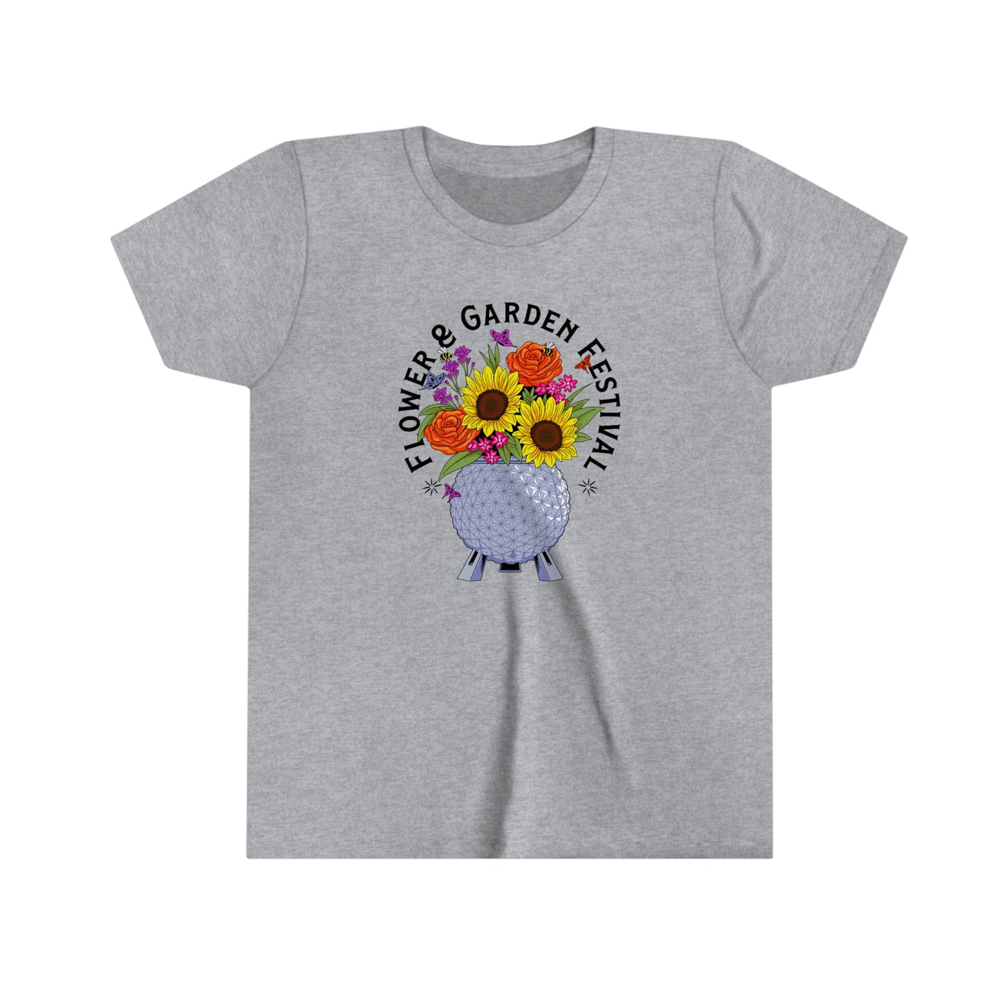 Flower & Garden Festival - Youth Short Sleeve Tee Shirt