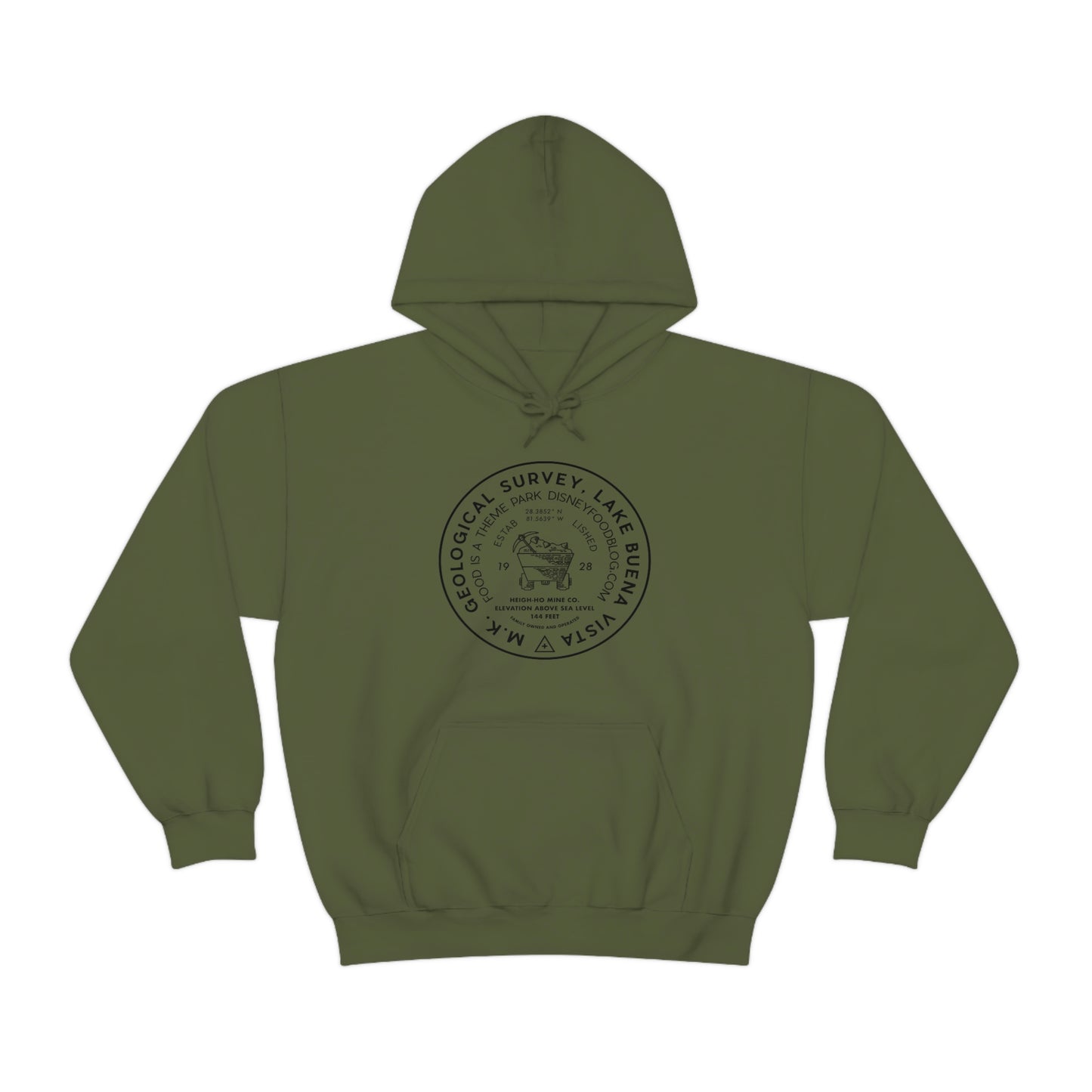 MK Geological Survey - Adult Hoodie Sweatshirt