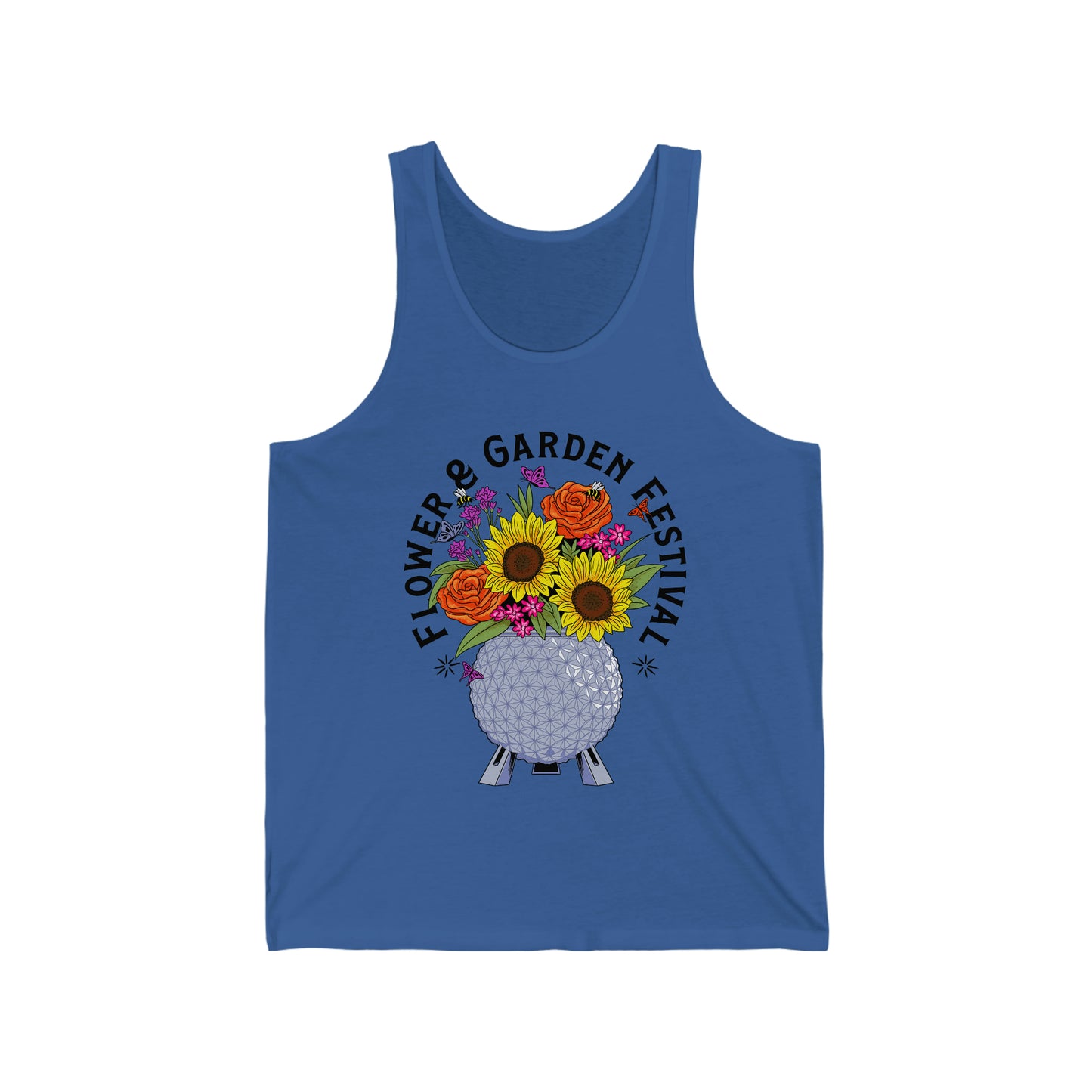 EPCOT Flower & Garden Unisex Tank Top