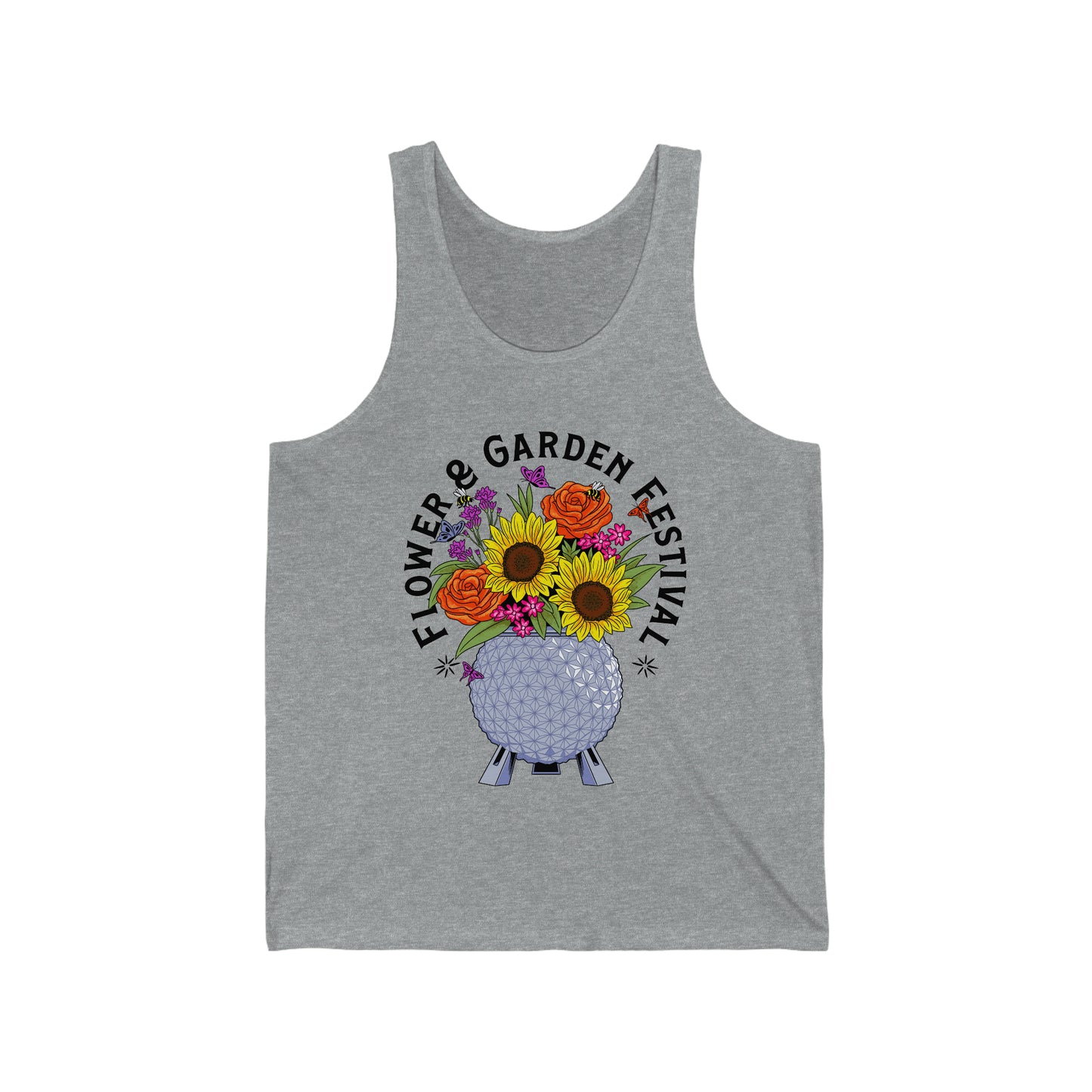 EPCOT Flower & Garden Unisex Tank Top