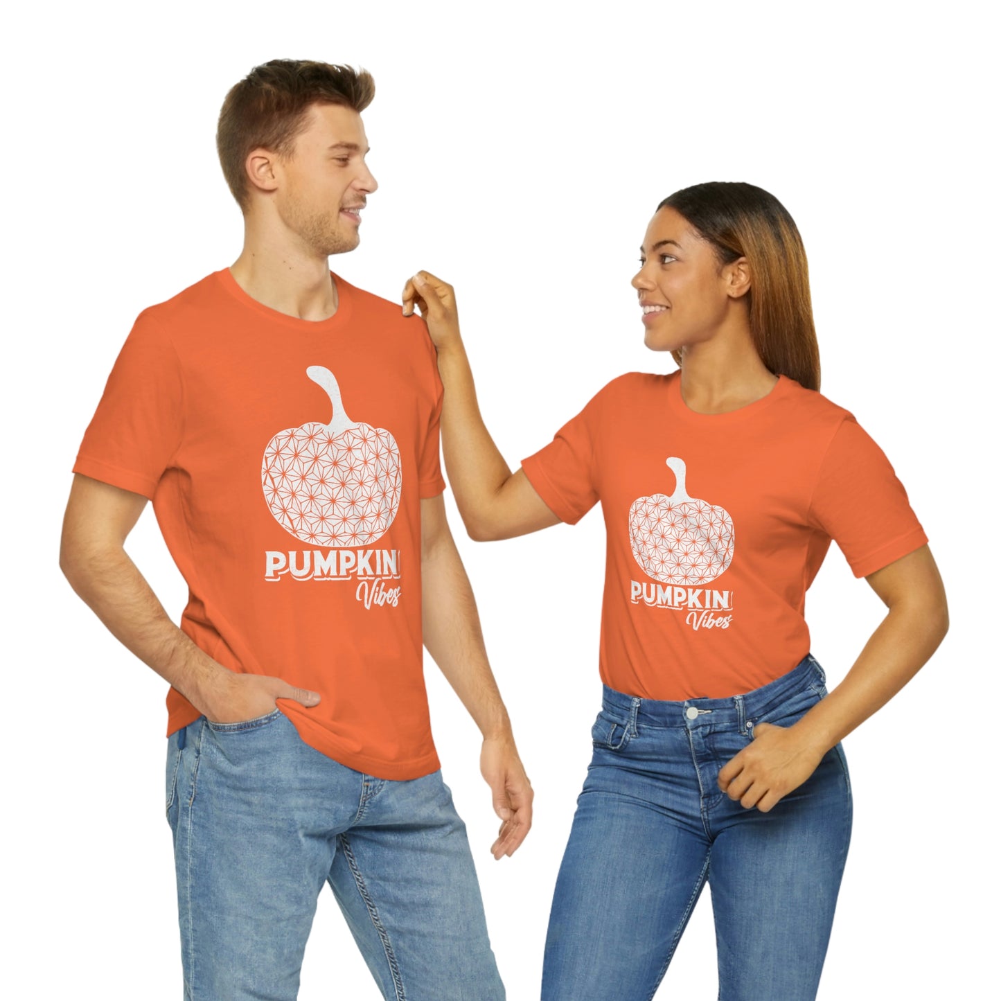 Pumpkin Vibes EPCOT Spaceship Earth - Adult Tshirt