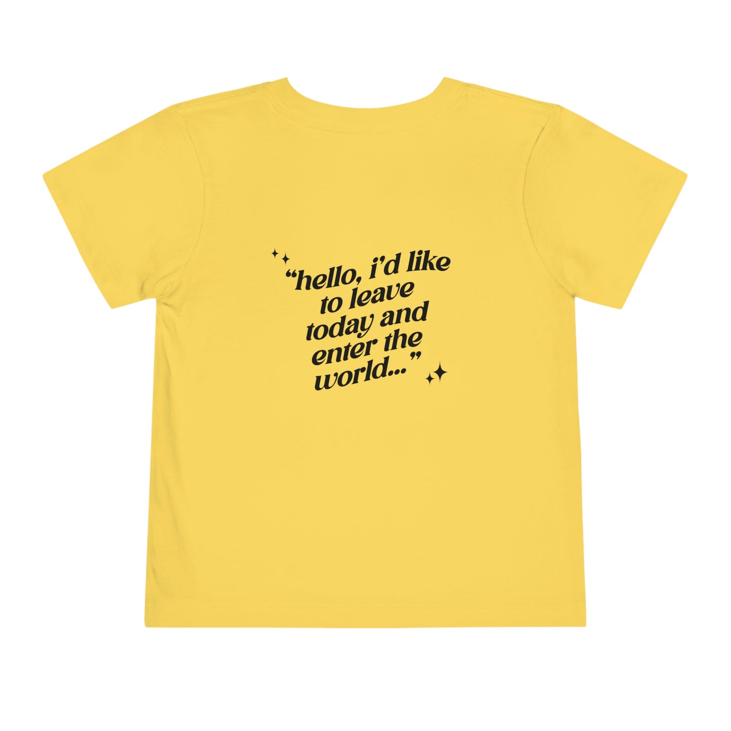 Magic is Calling Double Sided - Toddler Short Sleeve Tee