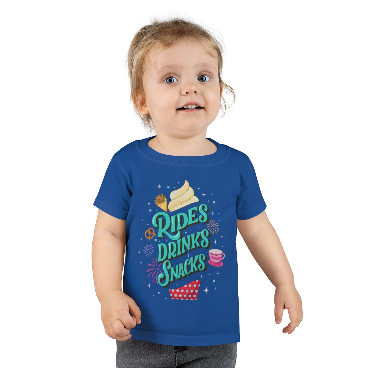 Rides, Drinks, Snacks - Toddler T-shirt