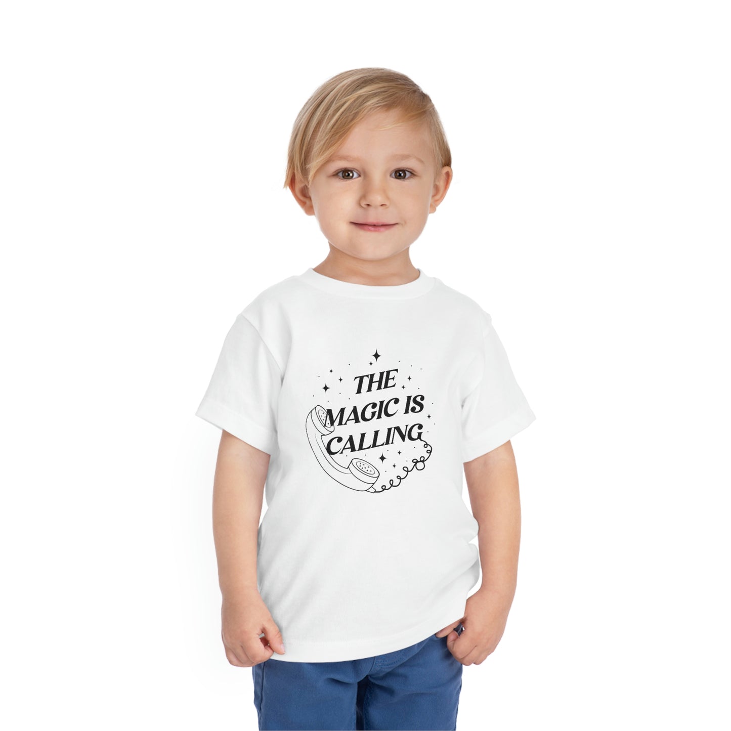 Magic is Calling Double Sided - Toddler Short Sleeve Tee