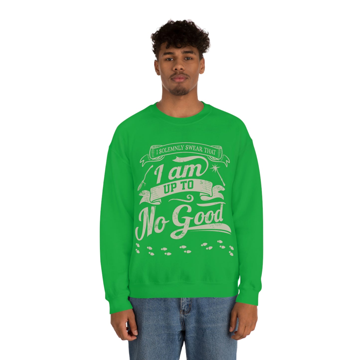 I solemnly swear - Adult Crewneck Sweatshirt