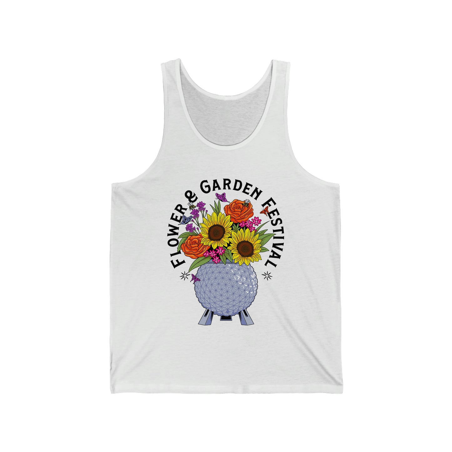 EPCOT Flower & Garden Unisex Tank Top