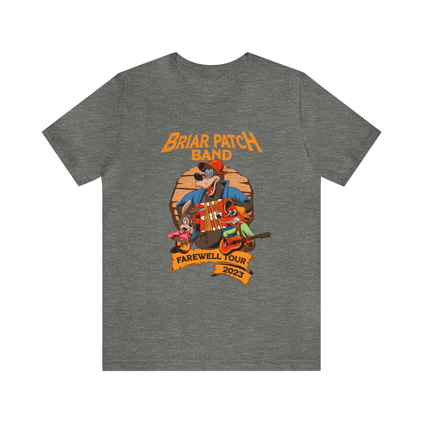 Splash Mountain Tshirt Briar Patch Band Farewell Tour - Adult Shirt