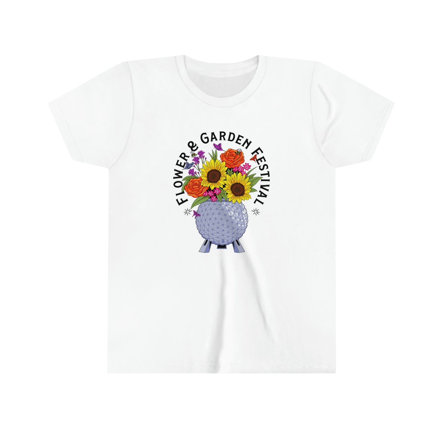 Flower & Garden Festival - Youth Short Sleeve Tee Shirt