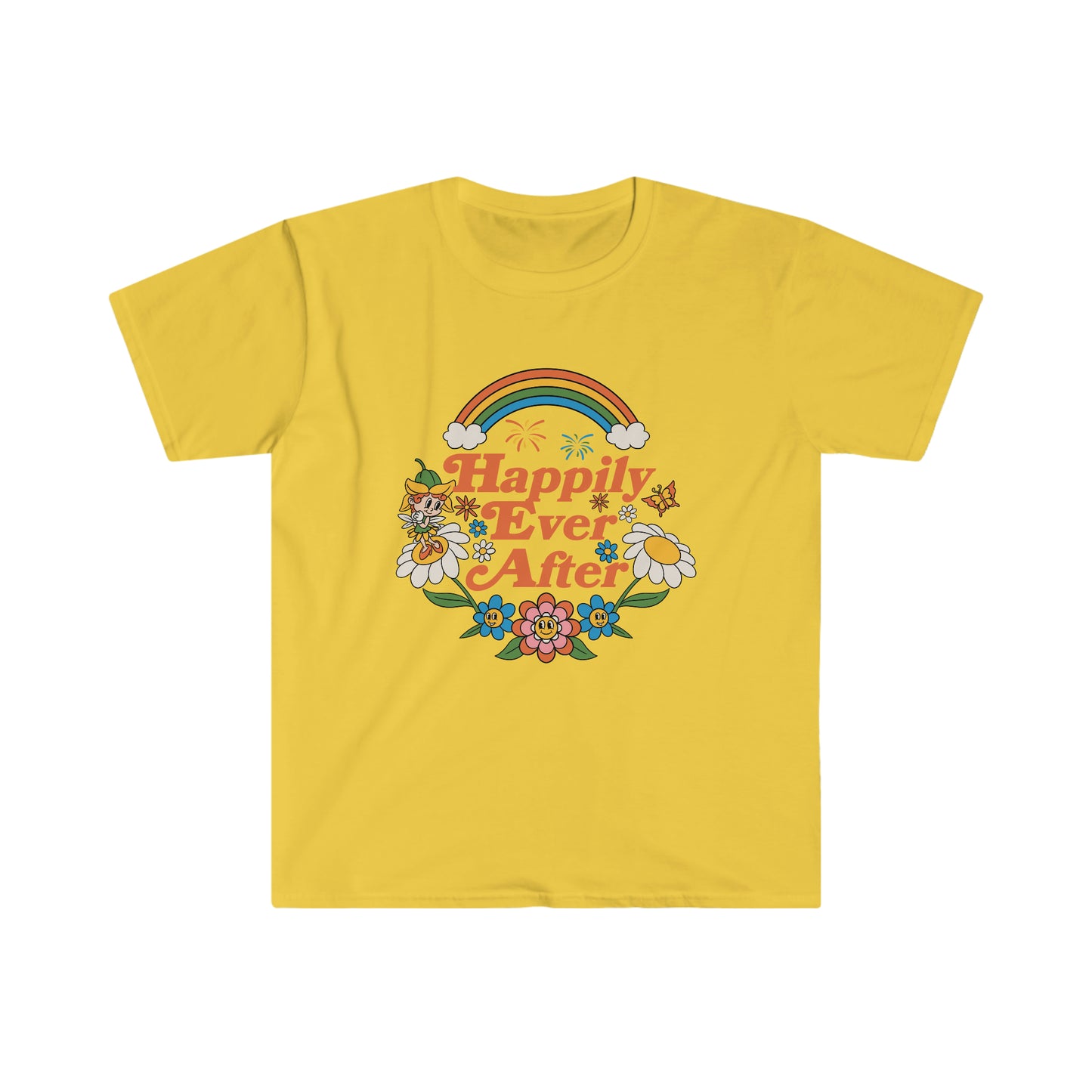 Happily Ever After Disney Fireworks - Adult Unisex TShirt