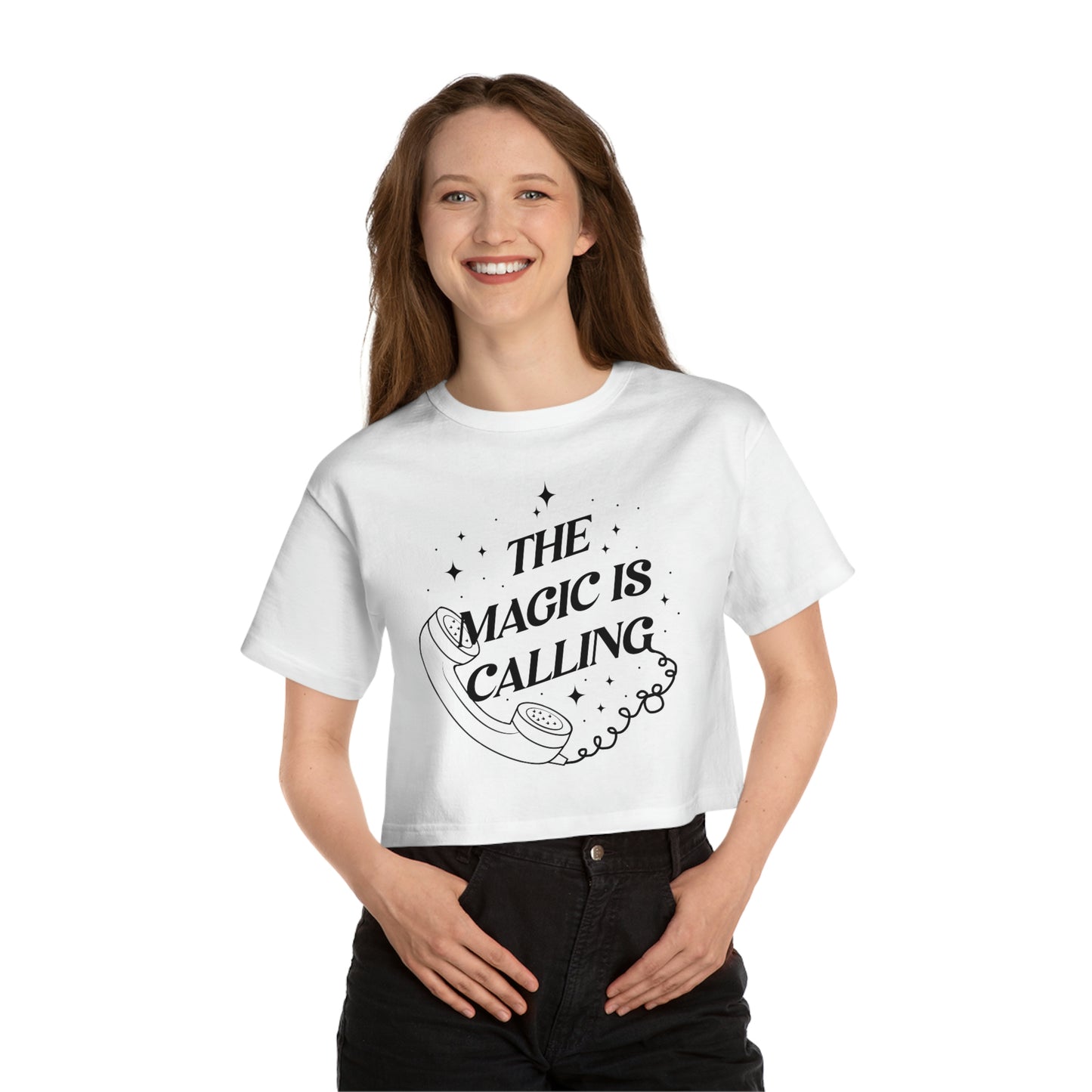 The Magic is Calling Double Sided - Adult Crop Top Shirt