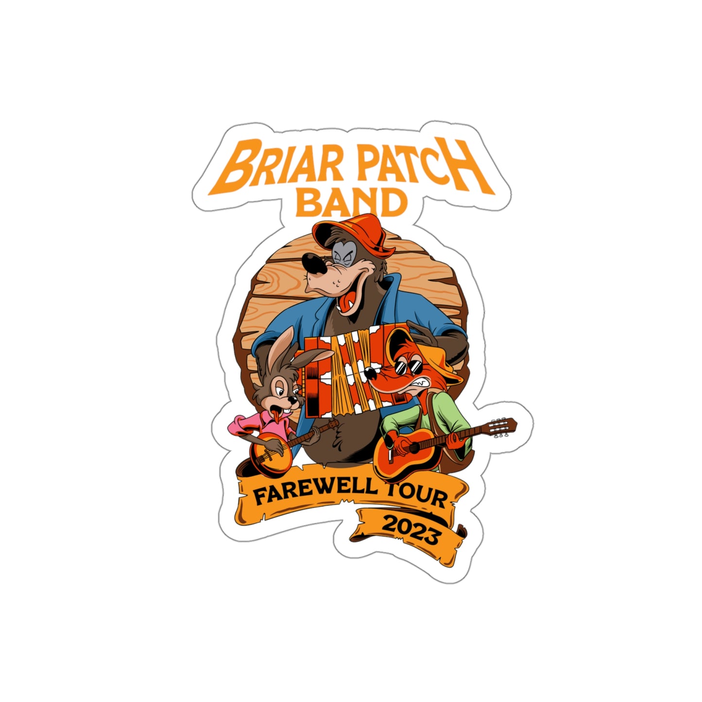 Briar Patch Band Farewell Tour - Die-Cut Stickers