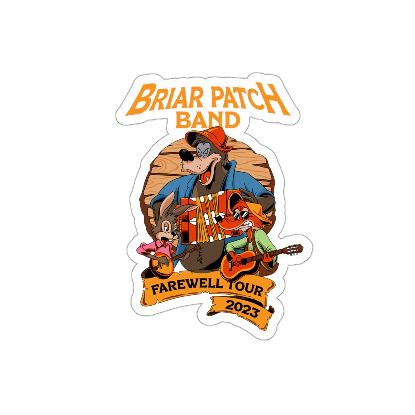 Briar Patch Band Farewell Tour - Die-Cut Stickers