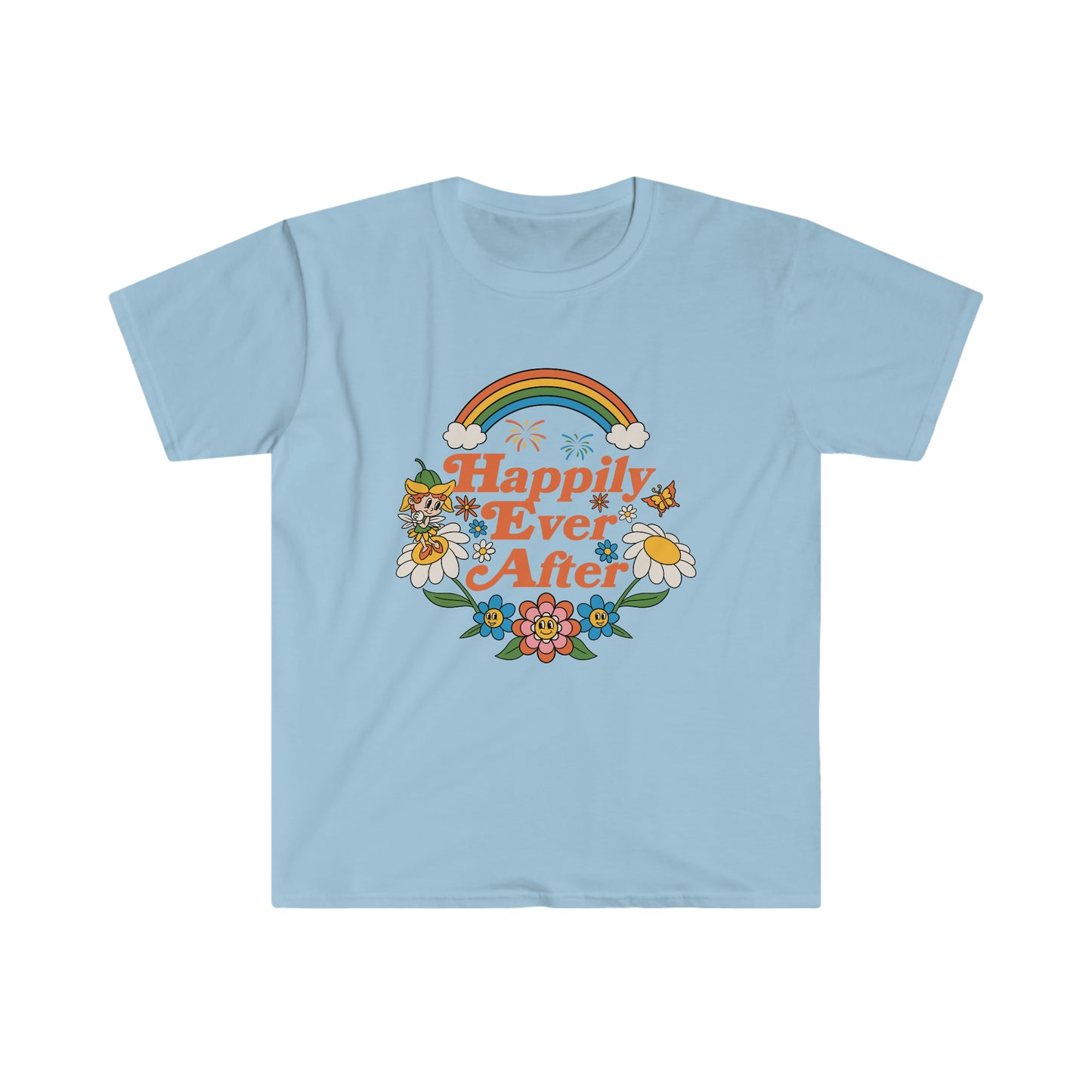 Happily Ever After Disney Fireworks - Adult Unisex TShirt