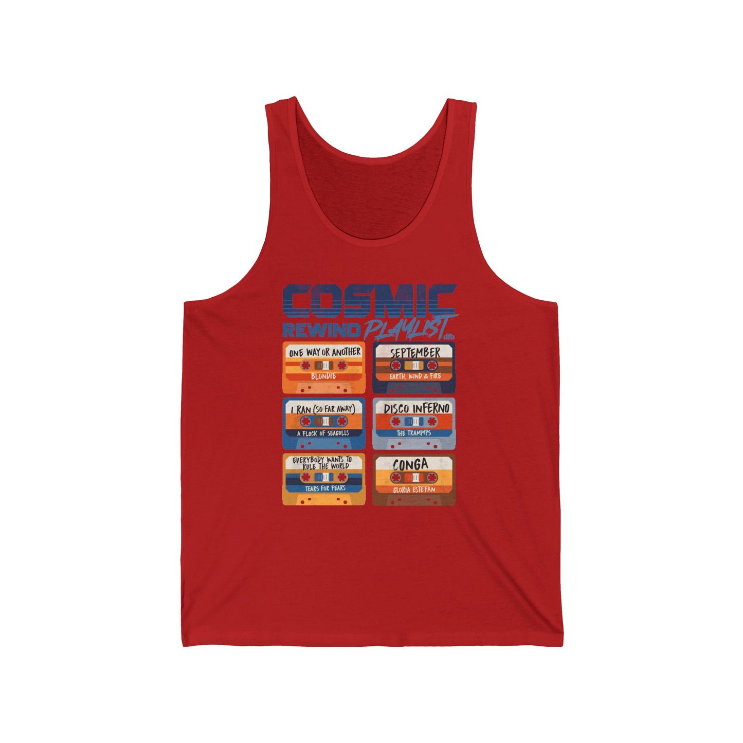 Cosmic Rewind Mixtapes - Unisex Tank Top