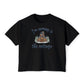 Snowy Cabin Castle, I'm Coming to the Cottage - Women's Boxy Tee