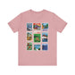 Animal Kingdom Vintage Stamps - Adult Tee Shirt