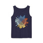 Food & Wine Compass - Unisex Garment-Dyed Tank Top