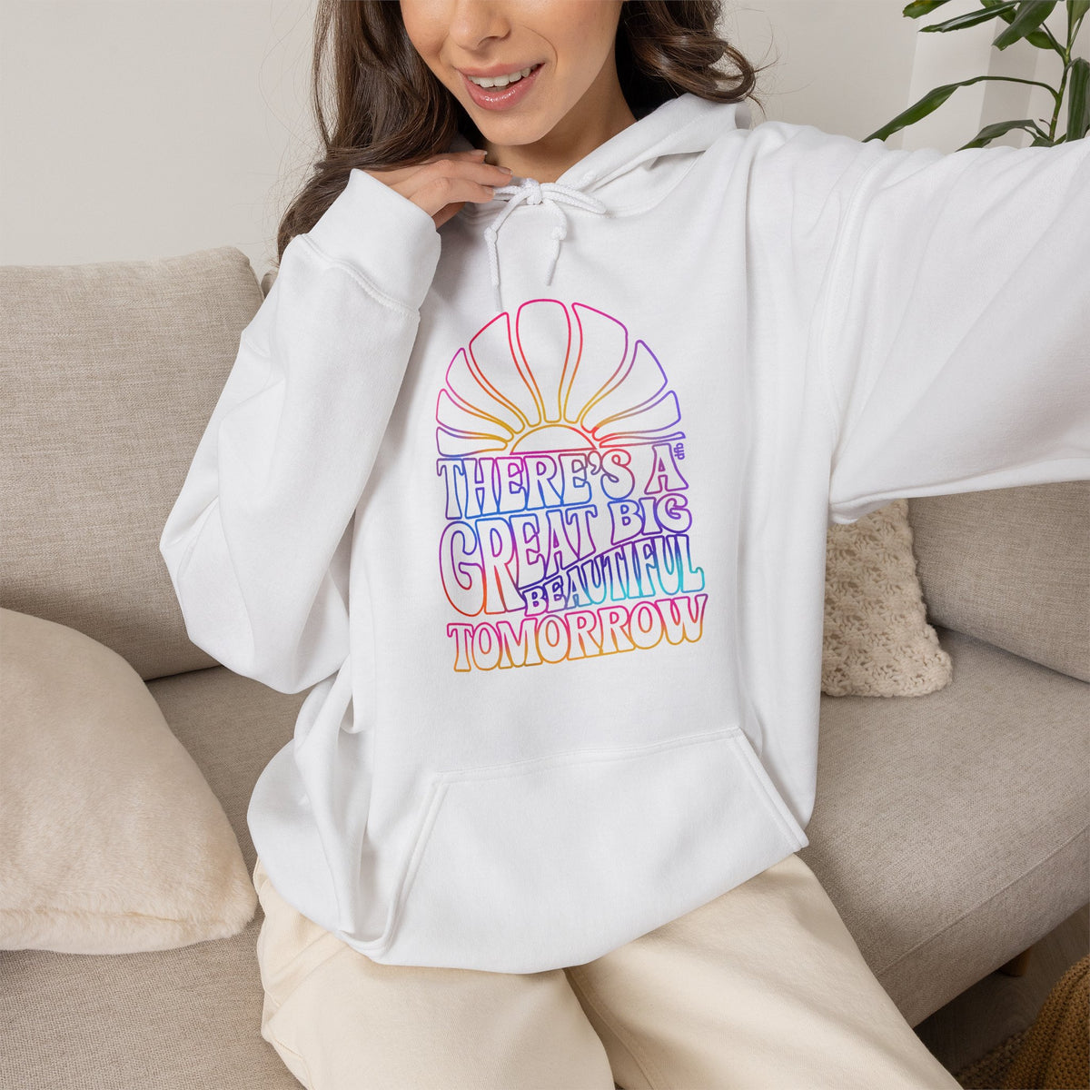 LIMITED EDITION Great Big Beautiful Tomorrow -  Adult Hoodie Sweatshirt