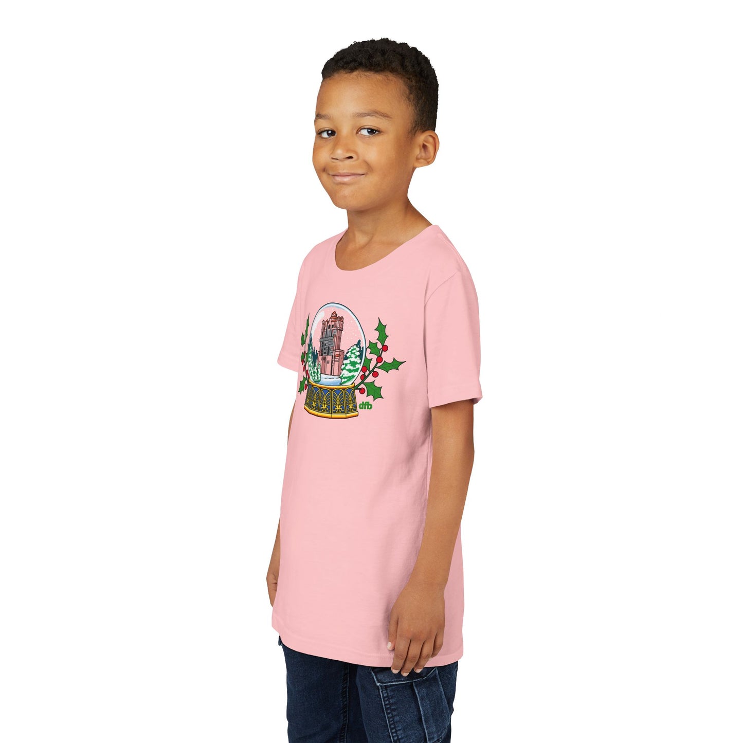 Hollywood Studios Snowglobes -  Kid's Short Sleeve Tee Shirt