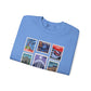 EPCOT Vintage Stamps - Adult Crewneck Sweatshirt