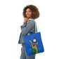 Tick Tock Croc- Canvas Tote Bag