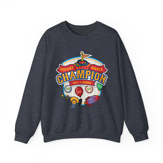 Midway Mania Champion - Adult Crewneck Sweatshirt