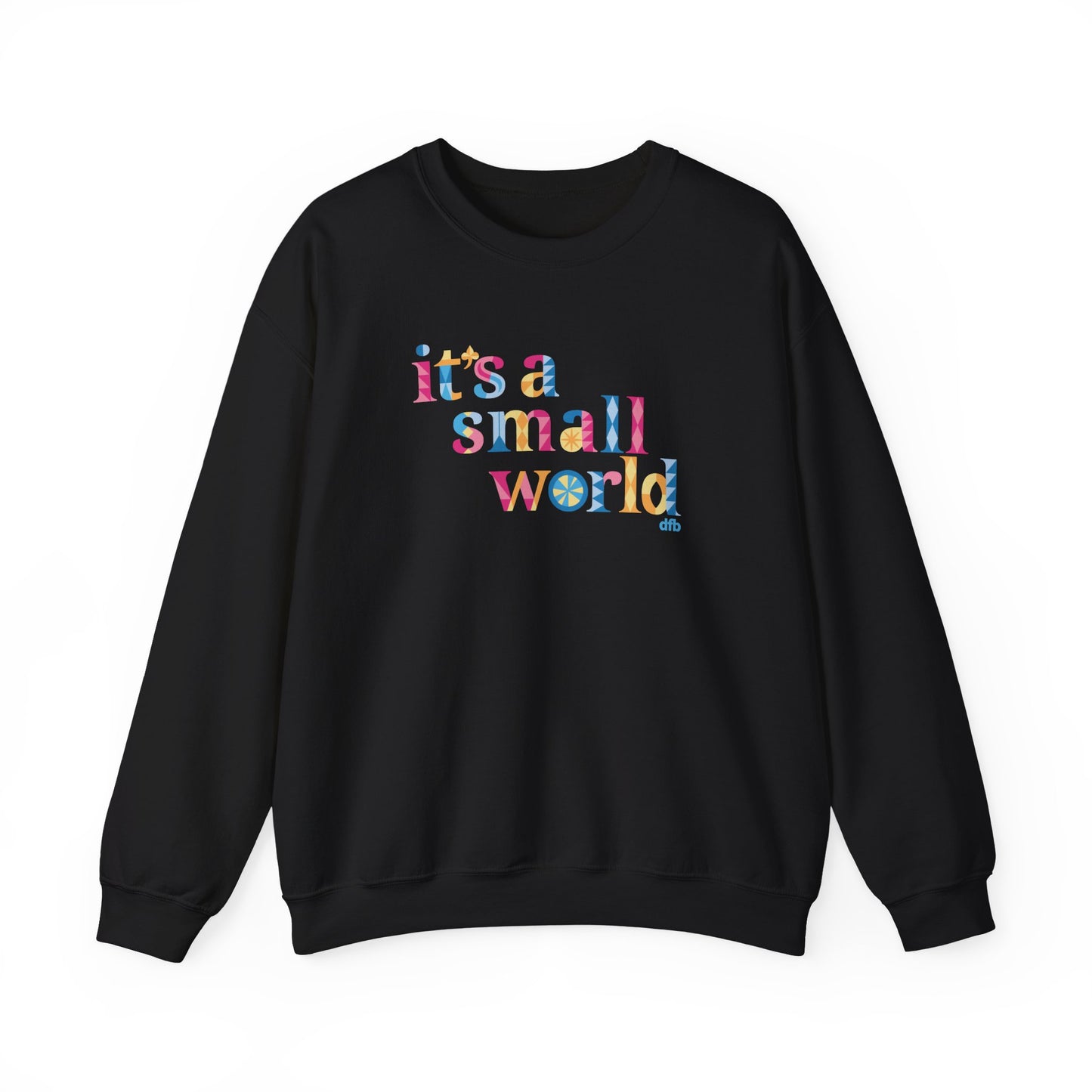 it's a small world - Adult Crewneck Sweatshirt
