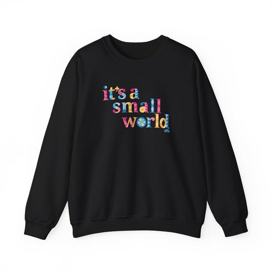 it's a small world - Adult Crewneck Sweatshirt