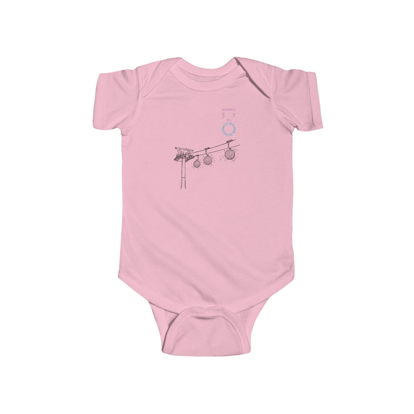 Monorail All The Time - Baby Onesie