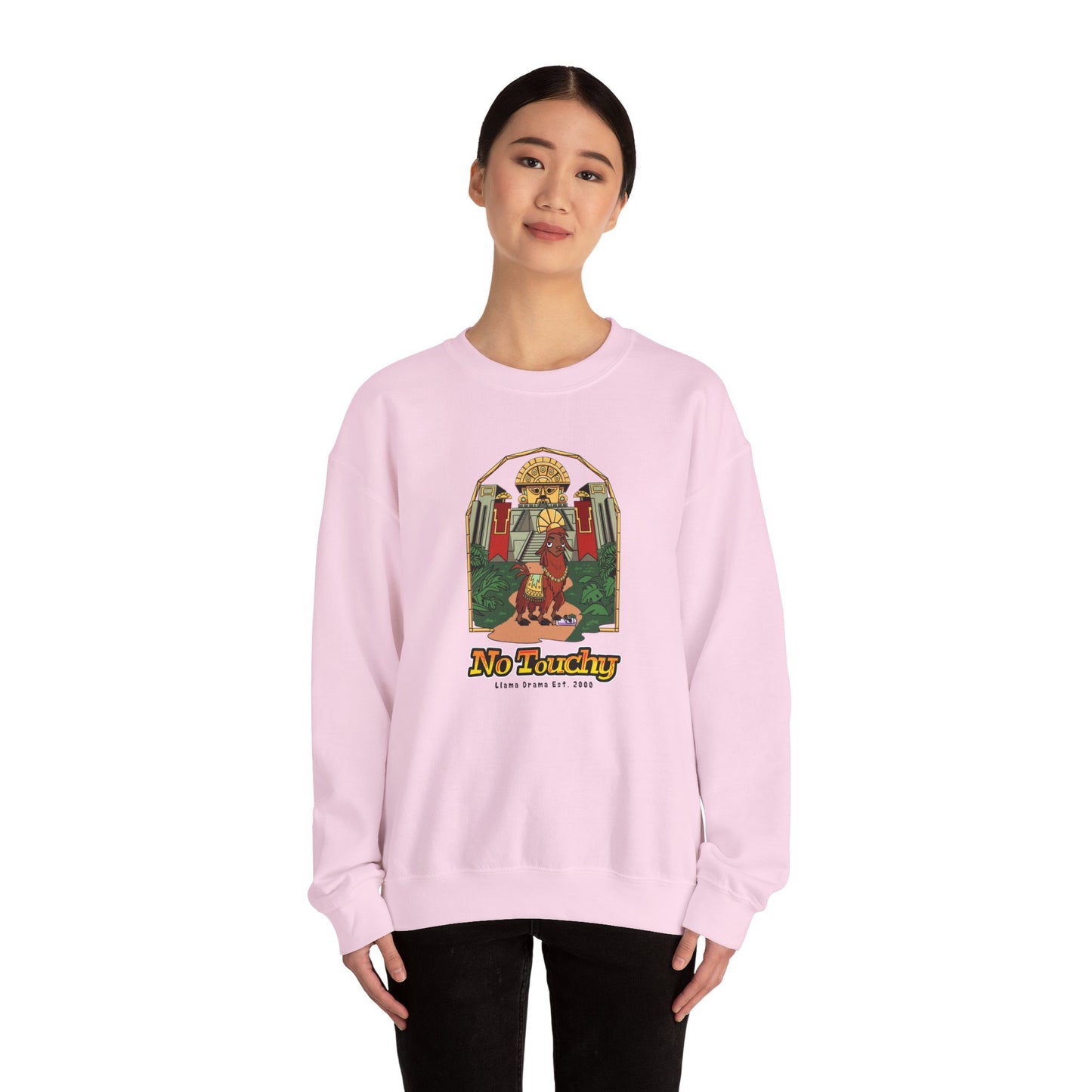 No Touchy - Adult Crewneck Sweatshirt