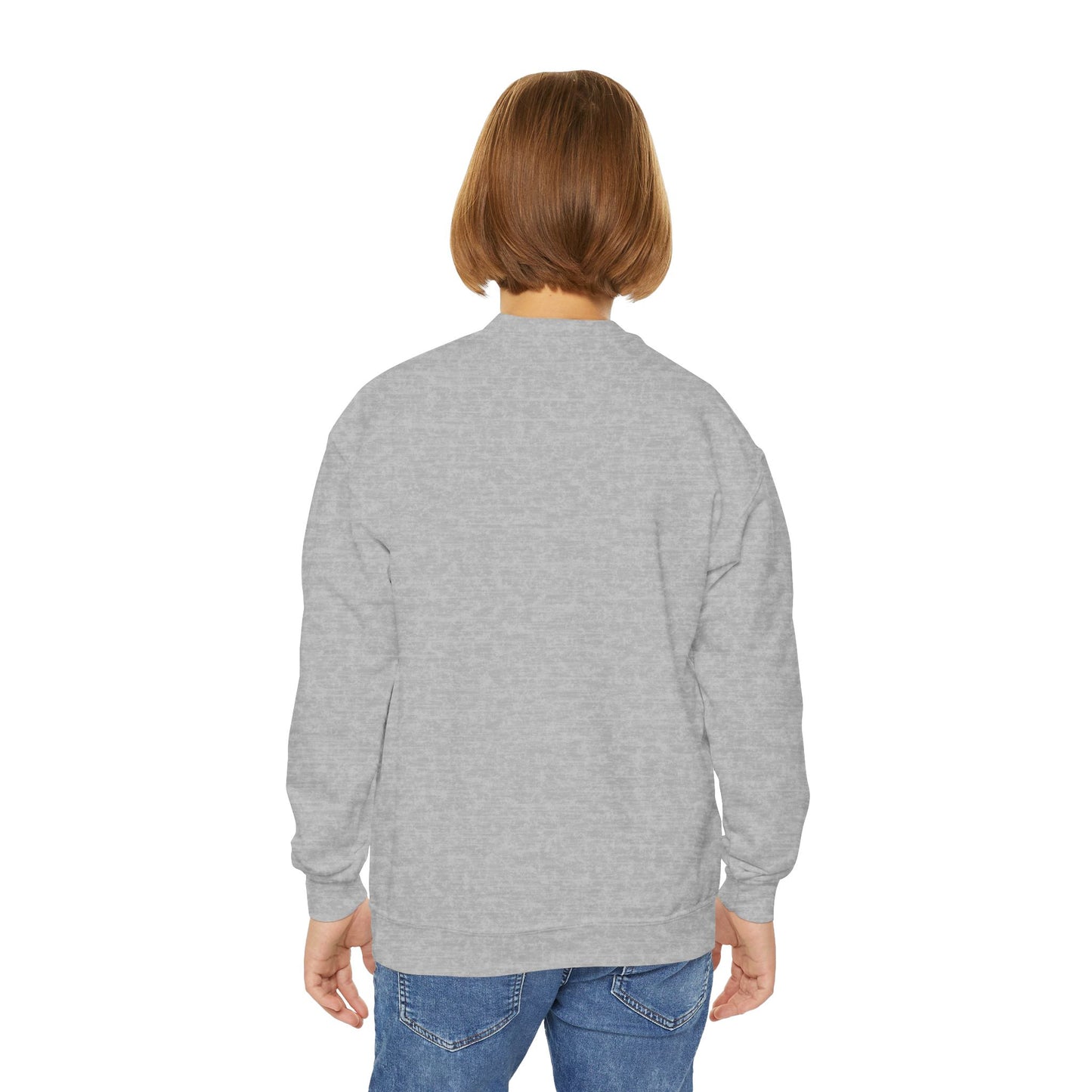 Pumpkin Vibes EPCOT Spaceship Earth Youth Crewneck Sweatshirt