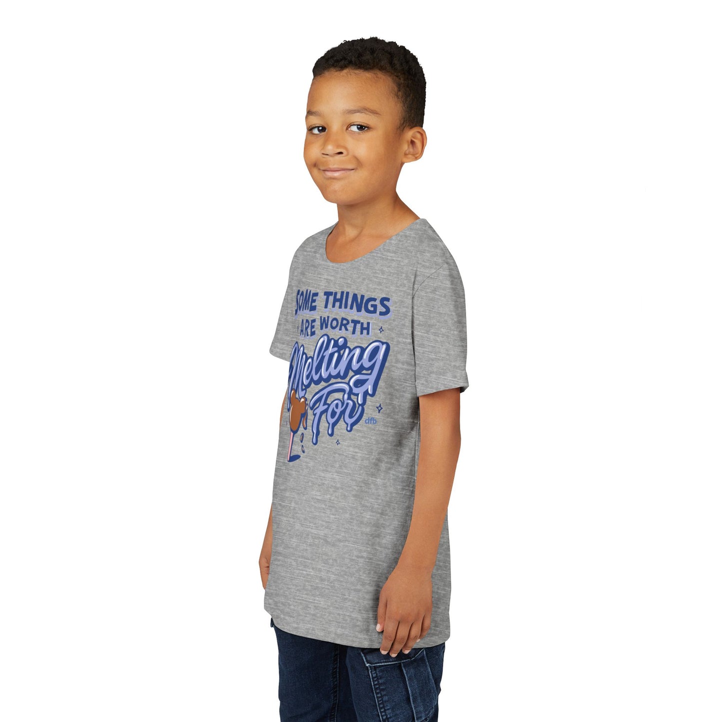 Some Things Are Worth Melting For -  Kid's Short Sleeve Tee Shirt