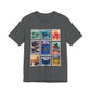 Hollywood Studios Vintage Stamps - Adult Tee Shirt