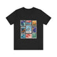 Magic Kingdom Vintage Stamps - Adult Tee Shirt